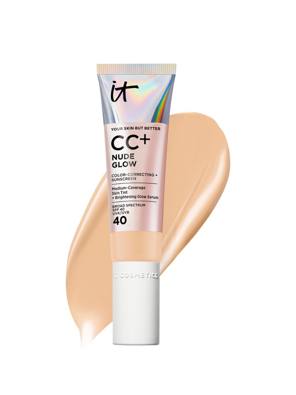 it cosmetics CC+ Nude Glow Skin Tint SPF 40 - Light Medium NEW IN BOX✨